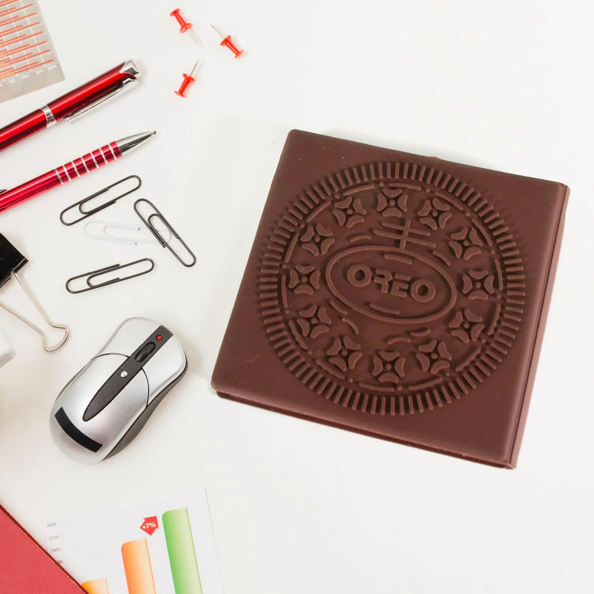 Chocolate-Scented Mini Diary Notebook (80 Pages)