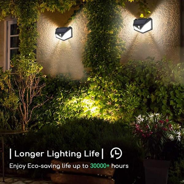 Solar Motion Sensor LED Security Light for Outdoor Use